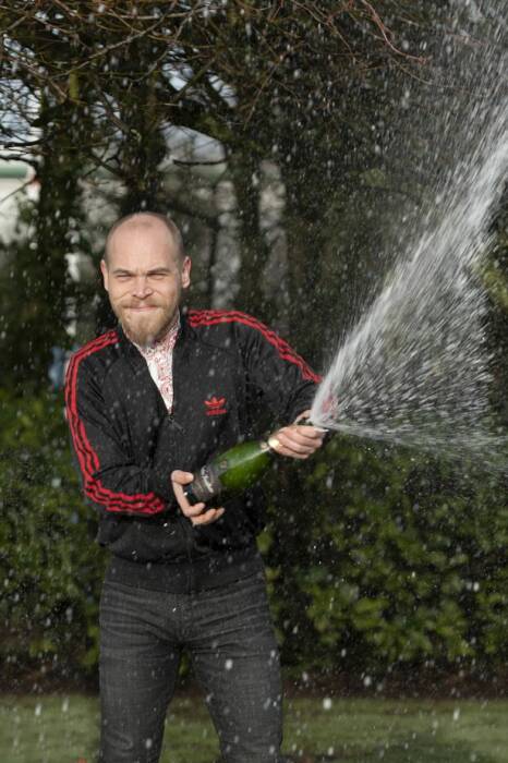 Michael McCaffrey. (Photo/Daily Star) menang lotre