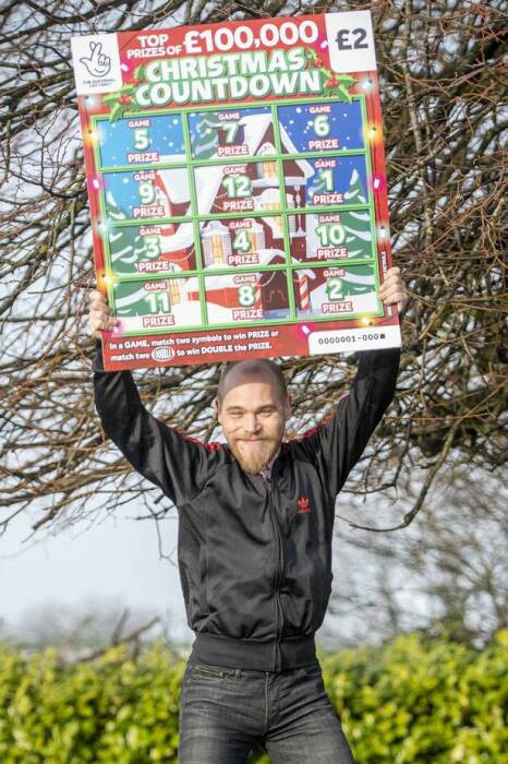Michael McCaffrey. (Photo/Daily Star) menang lotre