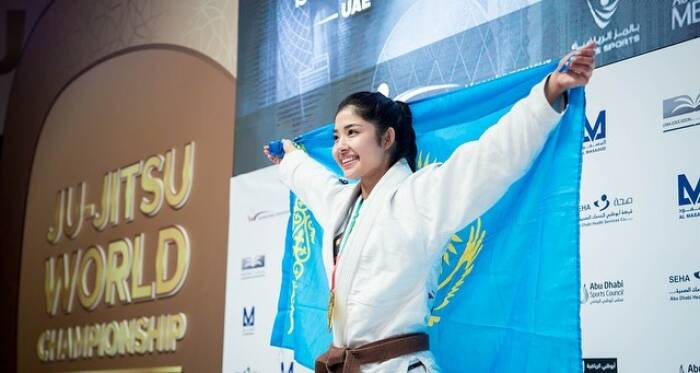 Moldir Mekenbayeva. (Instagram/@mekenbayeva) Moldir Mekenbayeva