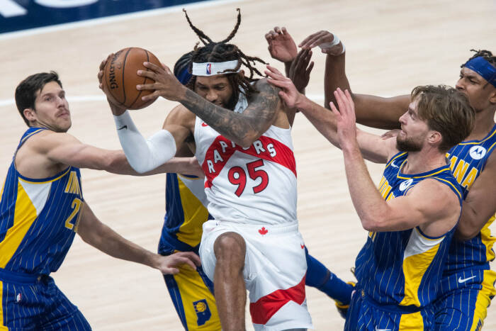 Penyerang Toronto Raptors DeAndre