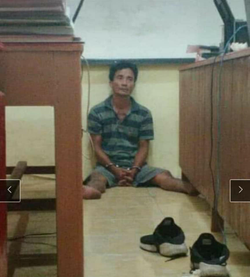 tampang pembunuh anak kades di nias