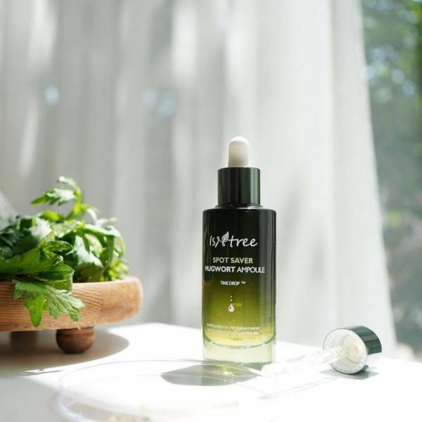 Isntree Spot Saver Mugwort Ampoule. (Photo/Shopee.id) skincare yang mengandung mugwort