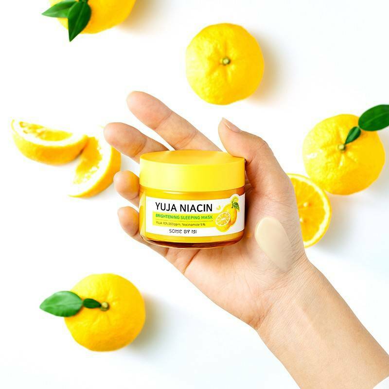 Somebymi Yuja Niacin Brigthening Sleeping Mask (Foto: Pinterest) Bahan Skincare yang Ampuh Mencerahkan Wajah Kusam